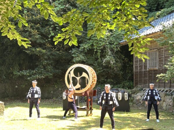 2025年7月26日（土）鼓童特別編成で出演「鉱山祭り『大山祇神社 恩賜金祈念式典』」（新潟県佐渡市）